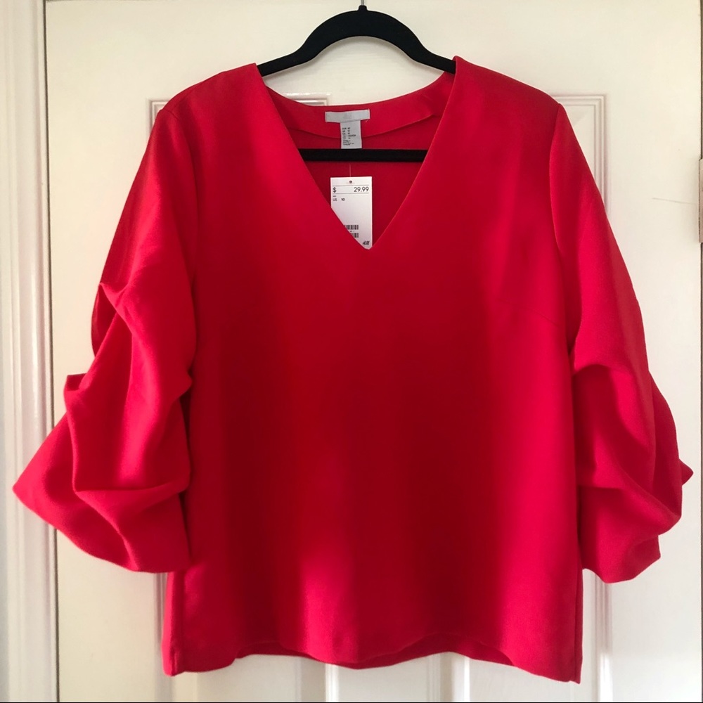 NWT Red Blouse